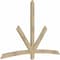 Ekena Millwork Alberta Rough Sawn Timber Gable Bracket, Douglas Fir, 84"W x 56"H x 2"D x 4"F, 16/12 Pitch GBW084X56X0204ALB00RDF - alternate 2